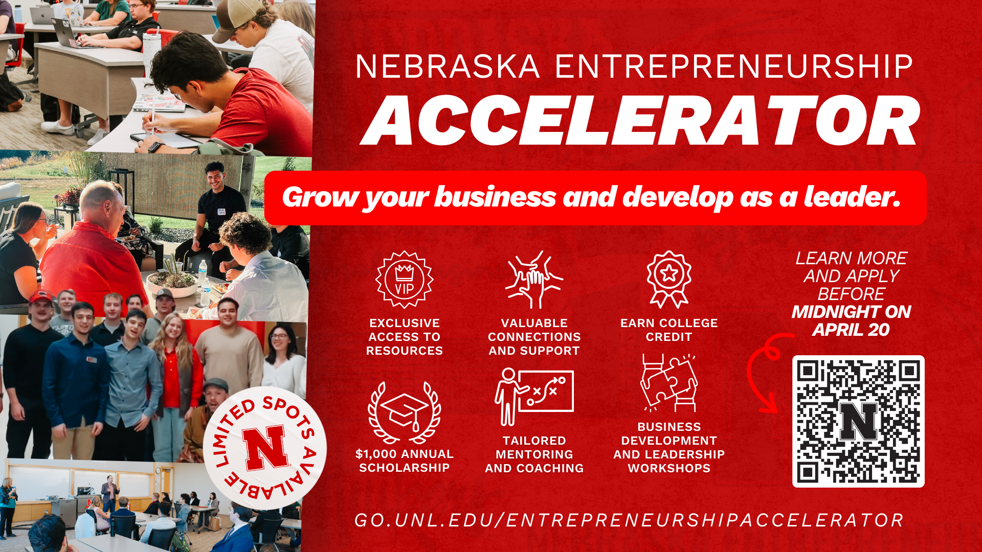 Applications open for Nebraska Entrepreneurship Accelerator program