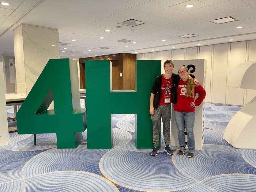 Ethan and Morgan Gabel at 2024 National Congress.