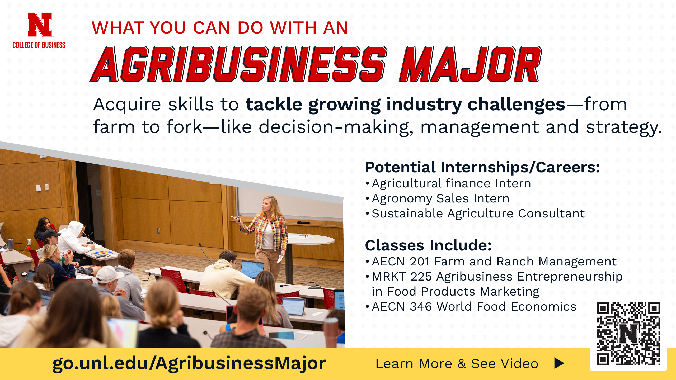 Major of the Week: Agribusiness