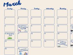 ISSO March Events