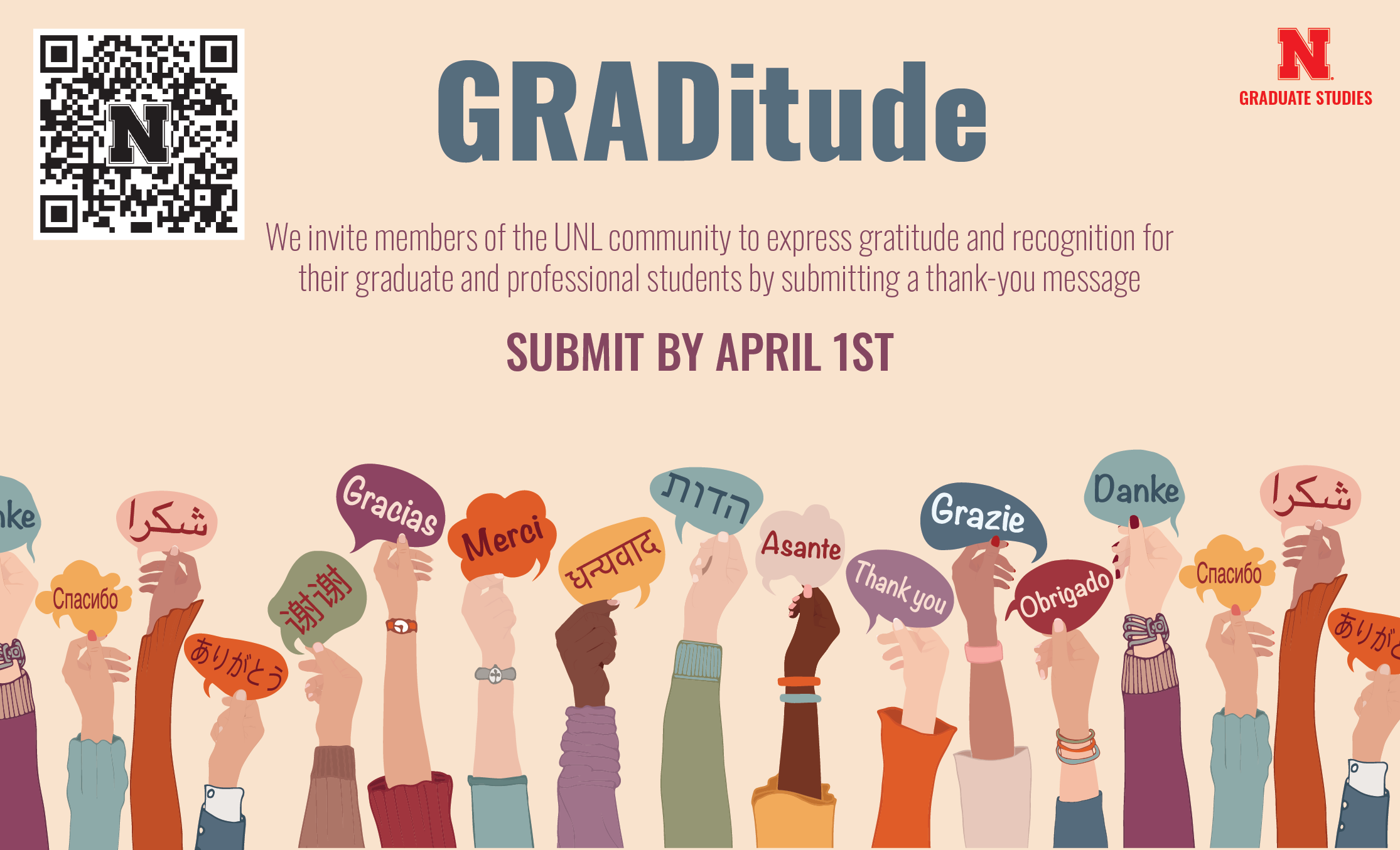 Graduate and Professional Student Appreciation Week: GRADitude