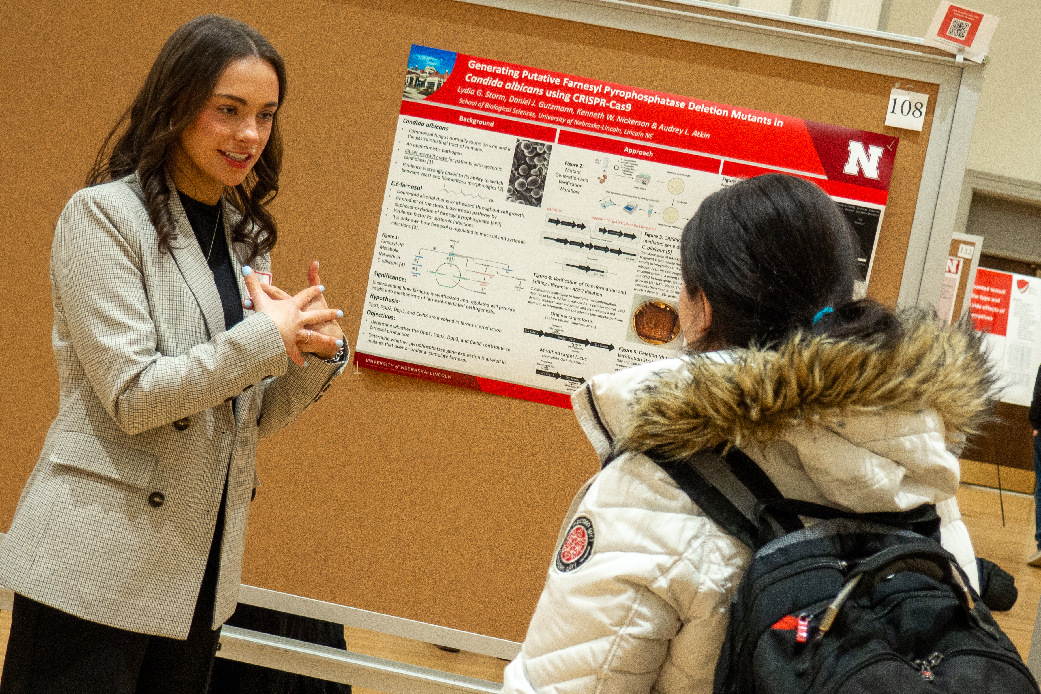 The 2025 Student Research Days poster sessions and creative exhibitions are Tuesday, April 15th and Wednesday, April 16th