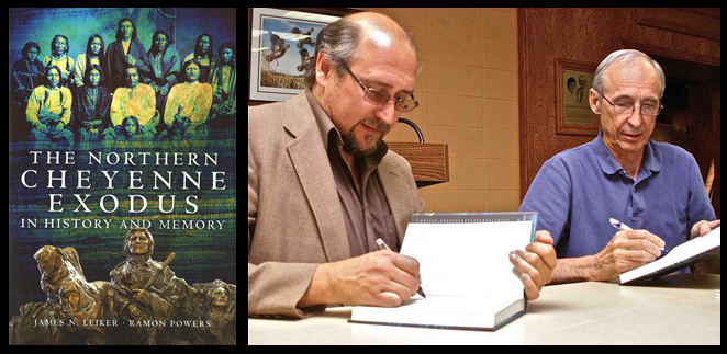 The book "The Northern Cheyenne Exodus in History and Memory," by (left) James Leiker and Ramon Powers, won the 2012 Great Plains Distinguished Book Prize from the Center for Great Plains Studies at UNL.