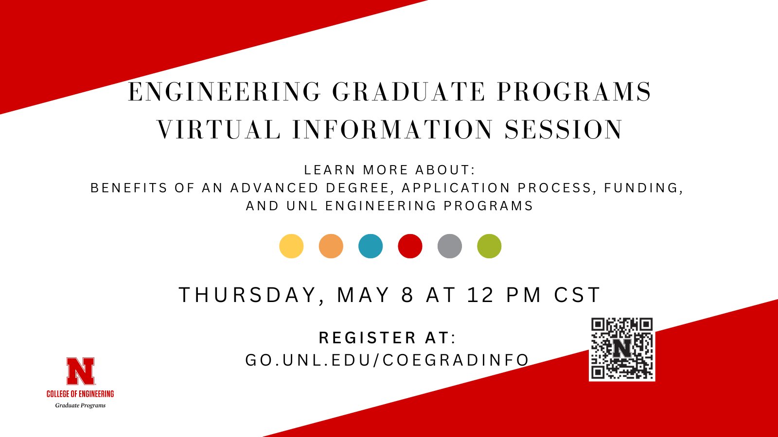 College of Engineering graduate programs info session.