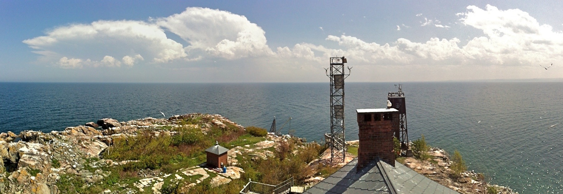 A University of Nebraska-operated meteorological station on Lake Superior. The lake is one of the world's most rapidly warming lakes. 