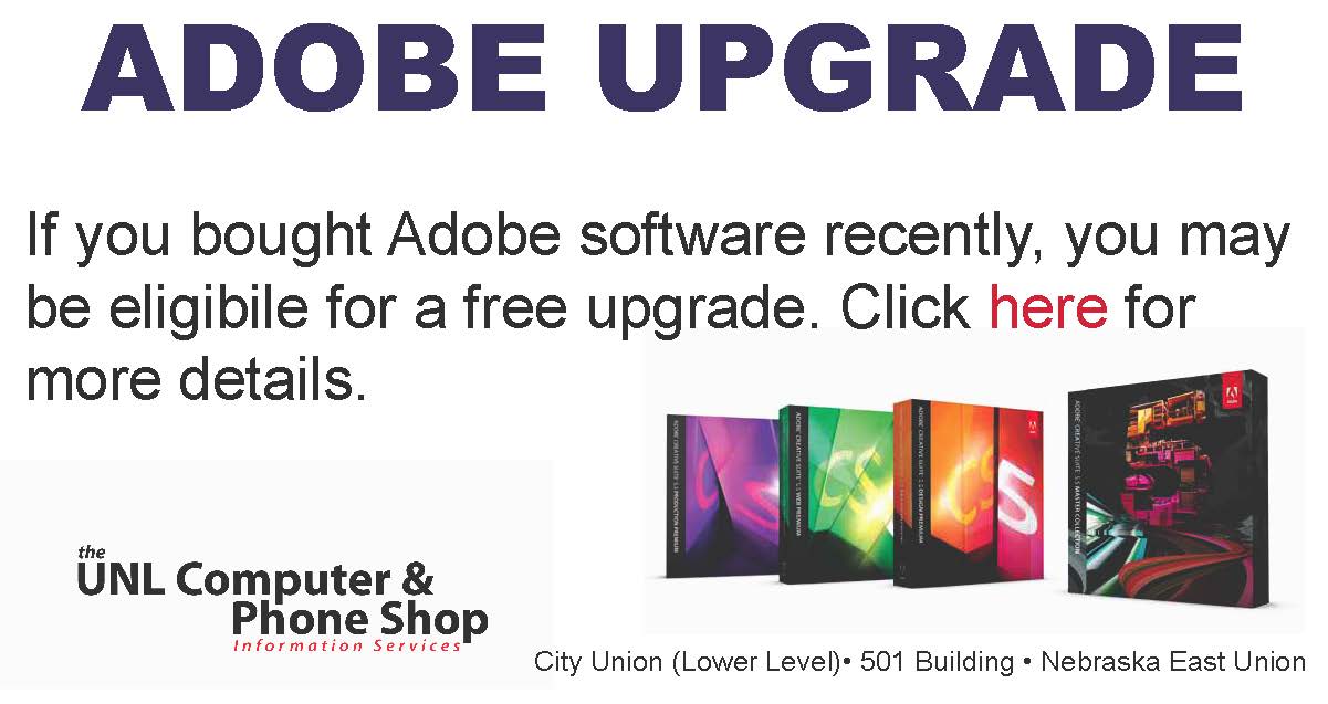 Adobe upgrade opportunity
