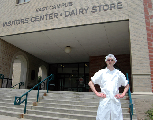 Jonathan Hnosko has been UNL's Dairy Plant Manager since 2007.