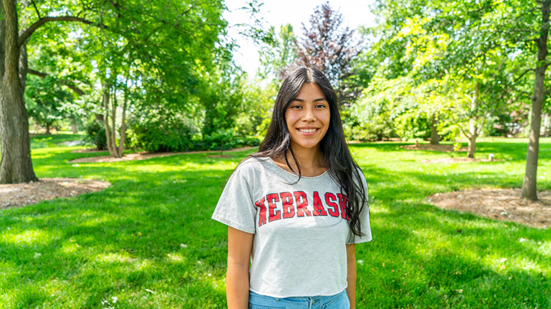 Nia Meyer, a senior fisheries and wildlife major at the University of Nebraska–Lincoln, is spending her summer gaining hands-on experience at Nebraska Wildlife Rehabilitation.