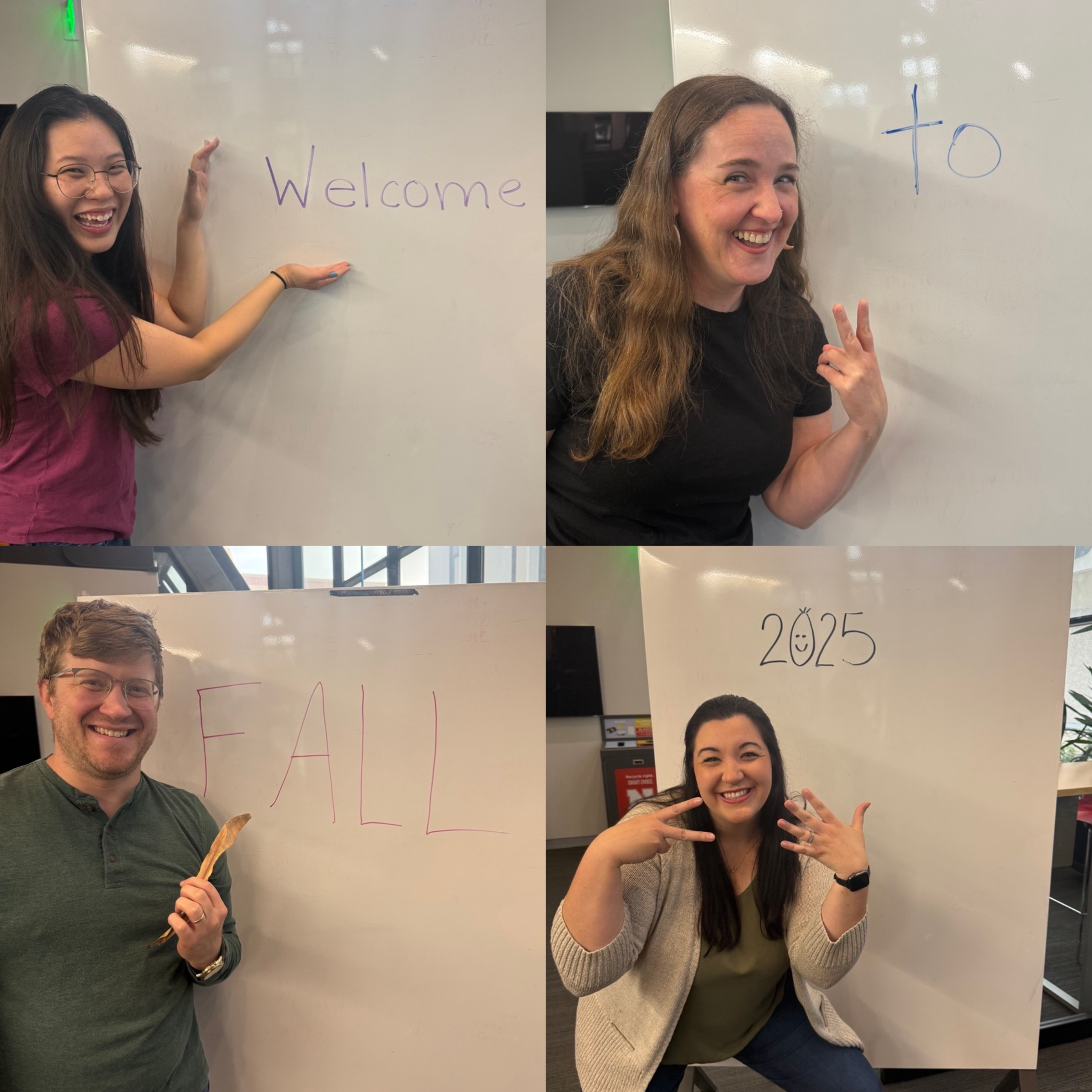 Academic Advisors welcoming students to Fall 2025 semester