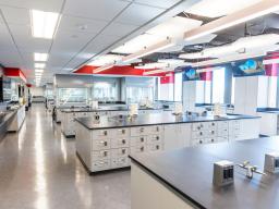 Lab in Hamilton Hall.