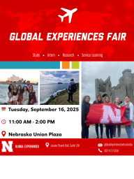 Global Experiences Fair flyer