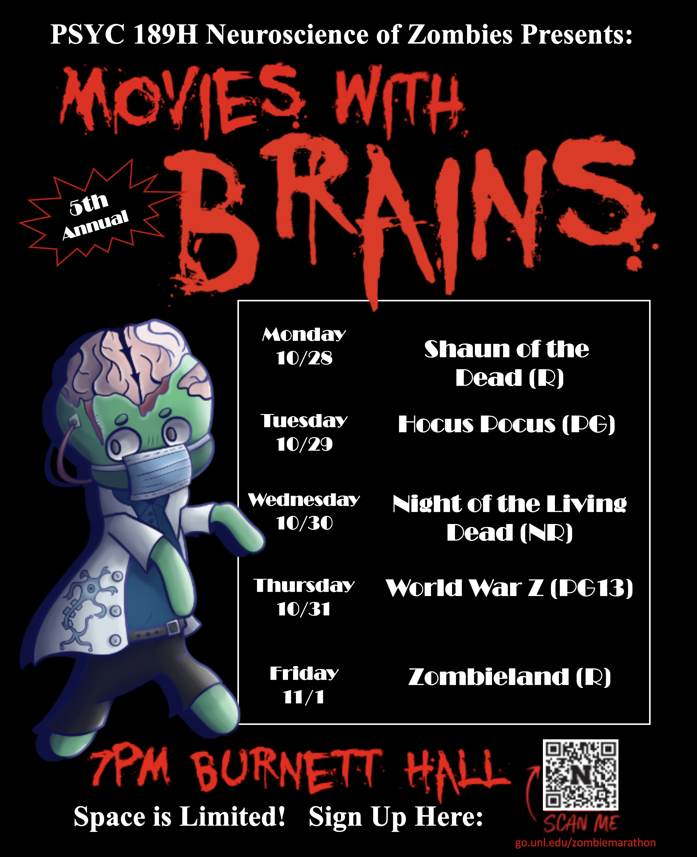 Movies with Brains flyer