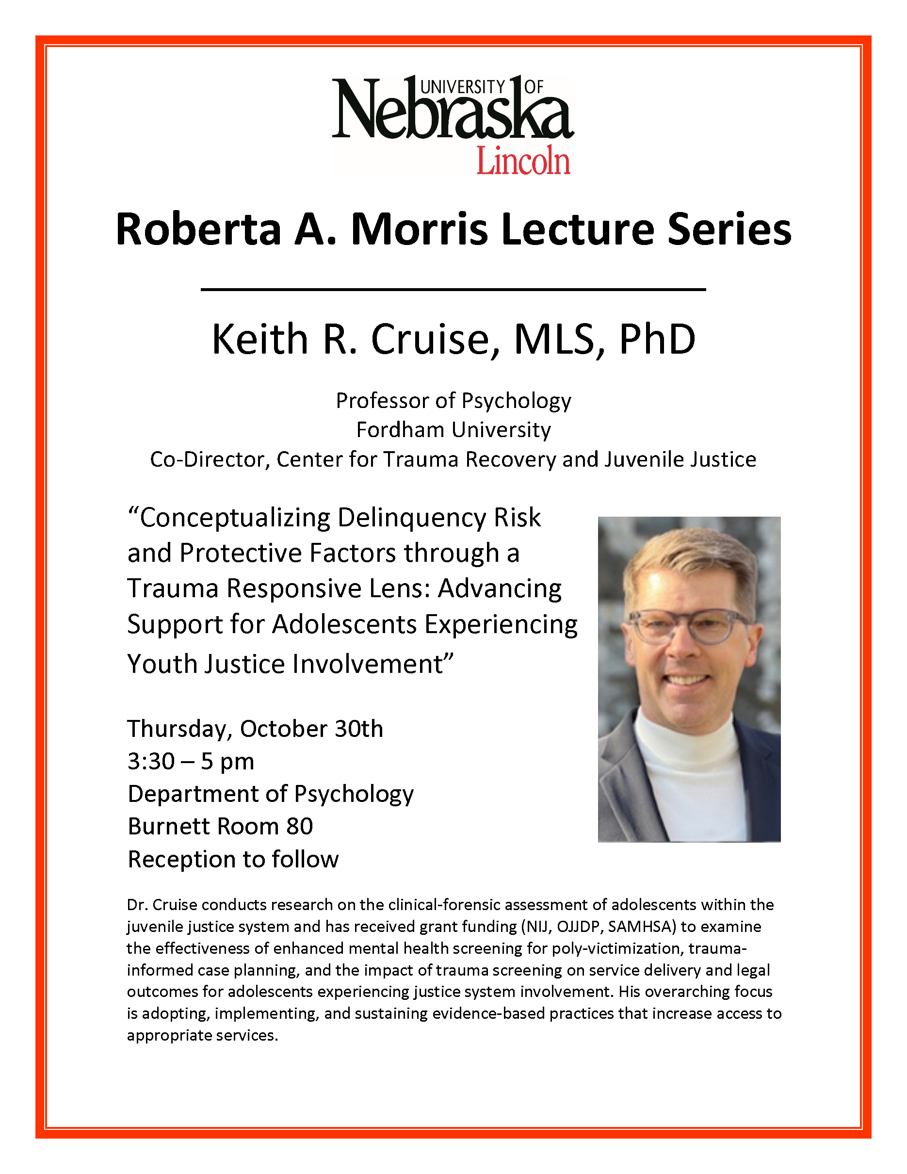 Picture of Dr. Keith Cruise