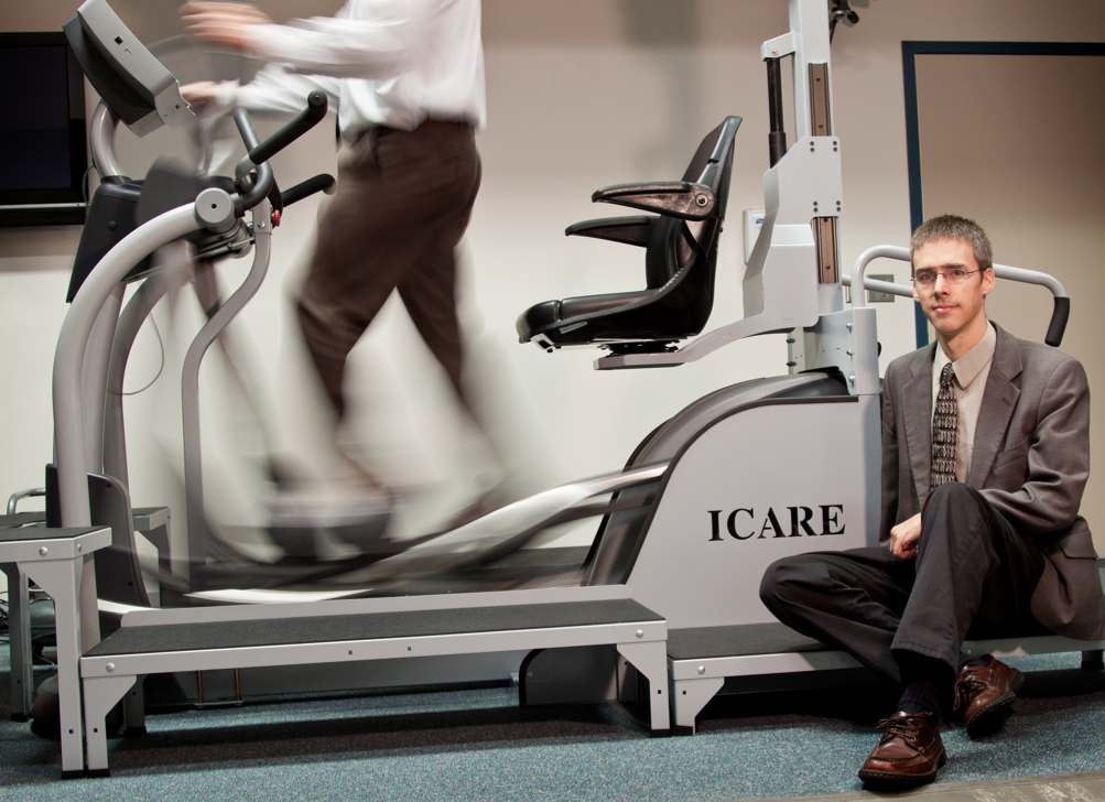 The ICARE equipment is going to market. UNL professor Carl Nelson helped Madonna Rehabilitation Hospital on the research.