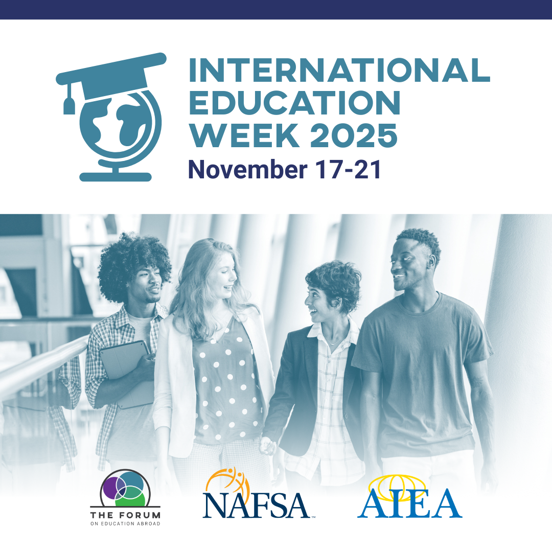 International Education Week 2025 is November 17-21.