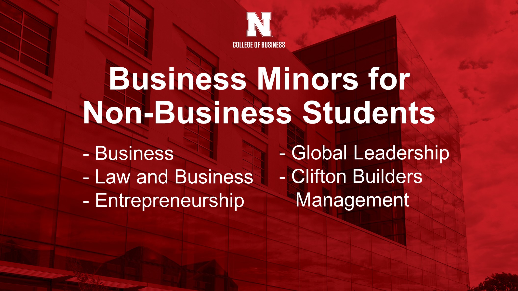 Business Minors for Non-Business Majors