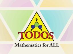 TODOS Mathematics for ALL logo