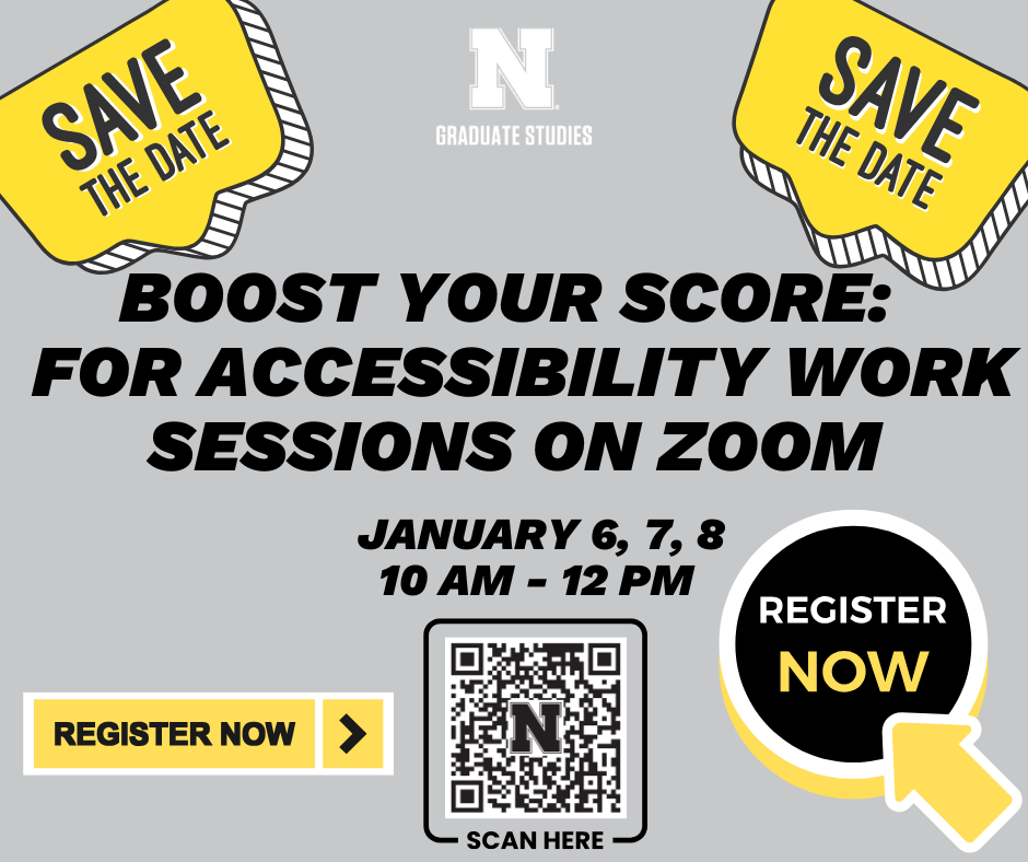 Boost Your Score: Save the Date for Accessibility Work Sessions on Zoom