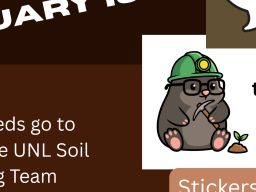 Soil judging merch flyer
