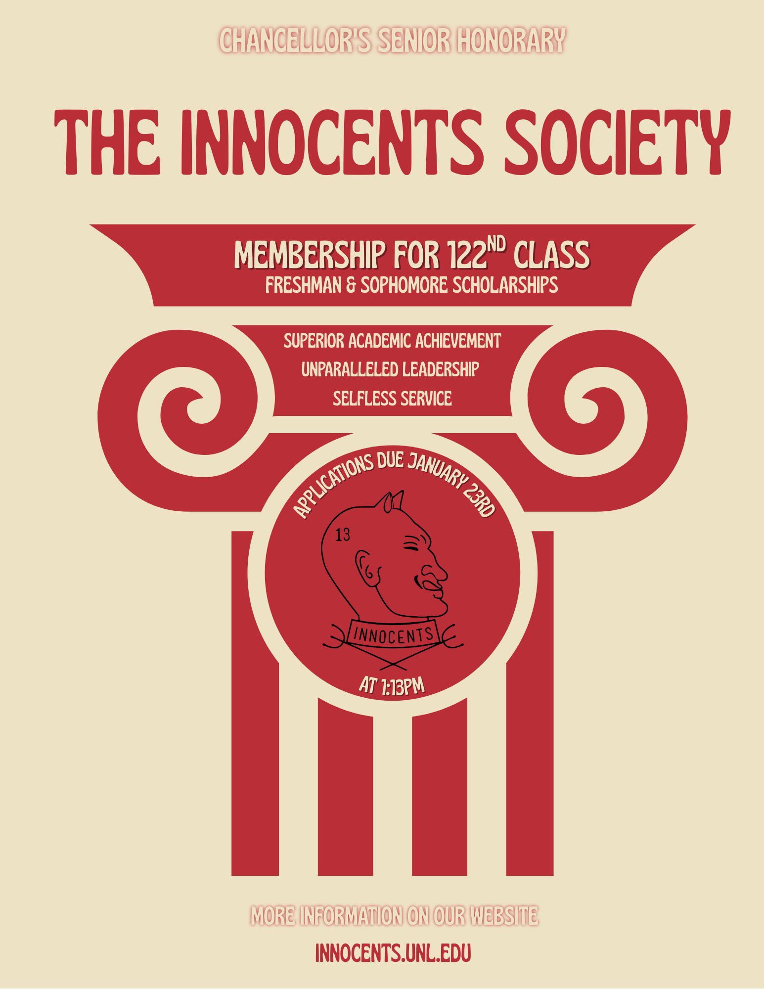 Apply for Innocents Society Membership & Scholarships
