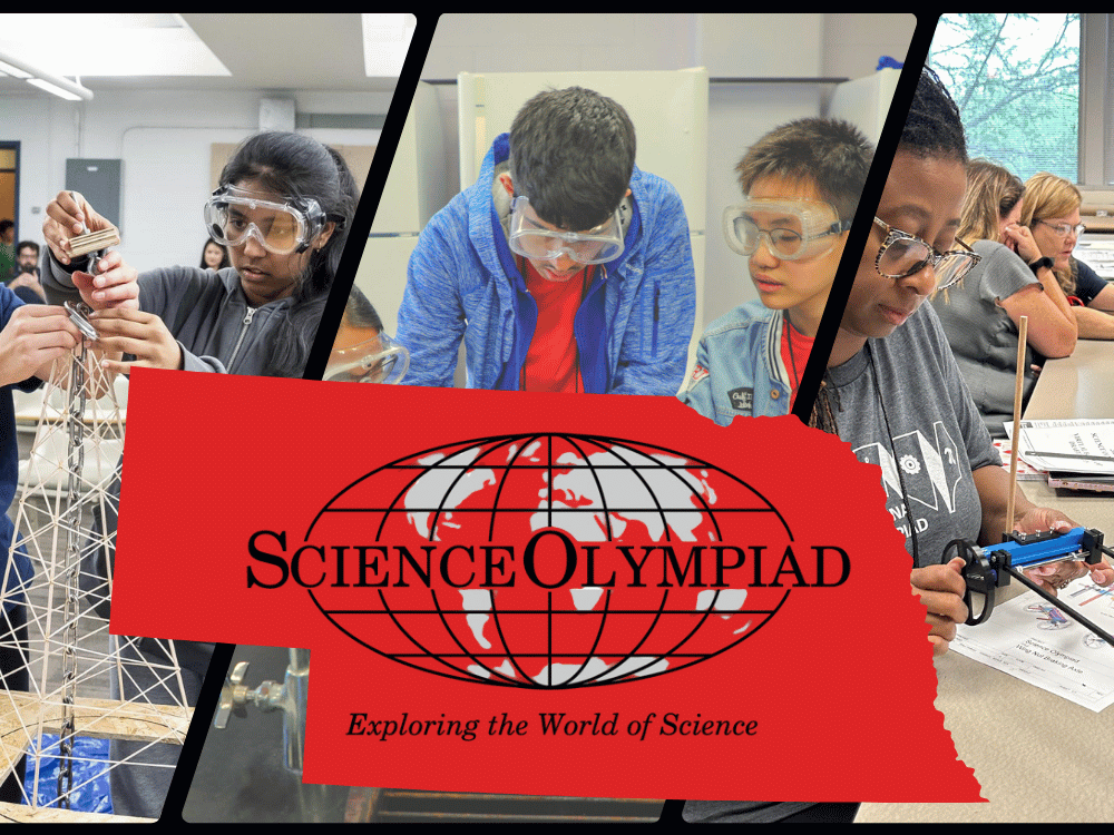 The Nebraska Science Olympiad will be held on April 18 at the University of Nebraska-Lincoln.