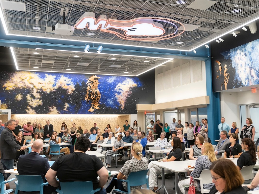 UNO STEM TRAIL Center (Image credit: Bella Lockwood [Watson], University of Nebraska Omaha Office of Strategic Marketing and Communications).