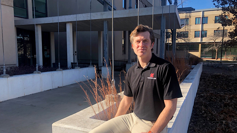 Daniel Uden is serving as the interim director of the Center for Resilience in Agricultural Working Landscapes at Hardin Hall on East Campus.