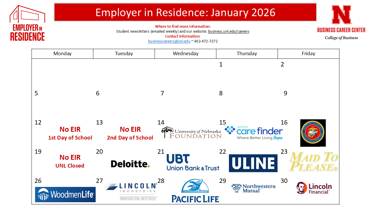 2026 January | Employer in Residence