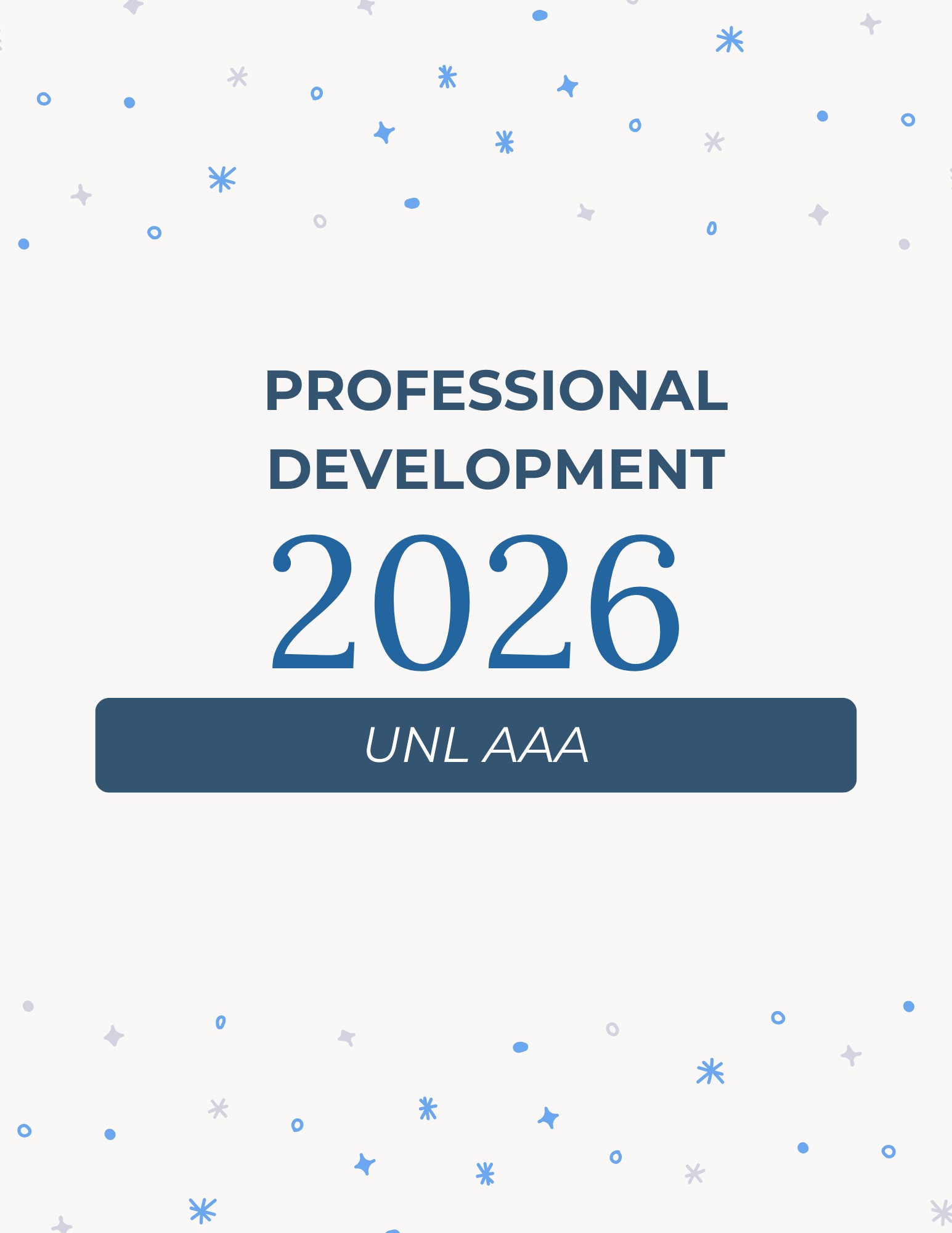 AAA Professional Development 2026
