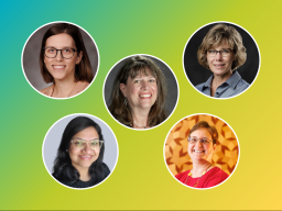 Clockwise from upper left: Amy Bennett, Alyson Lischka, Dana Franz, Wendy Smith and Sarvani Pemmaraju.