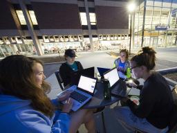 Student can enter contest anytime between now and Feb 1.