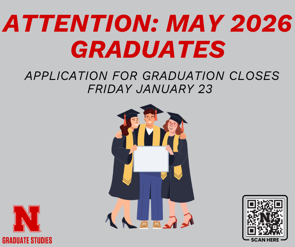 May 2026 Application for Graduation Closes Friday January 23