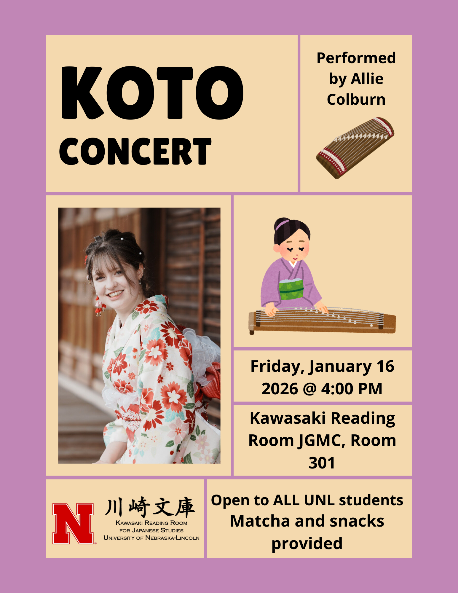 Event Flyer with Event Details