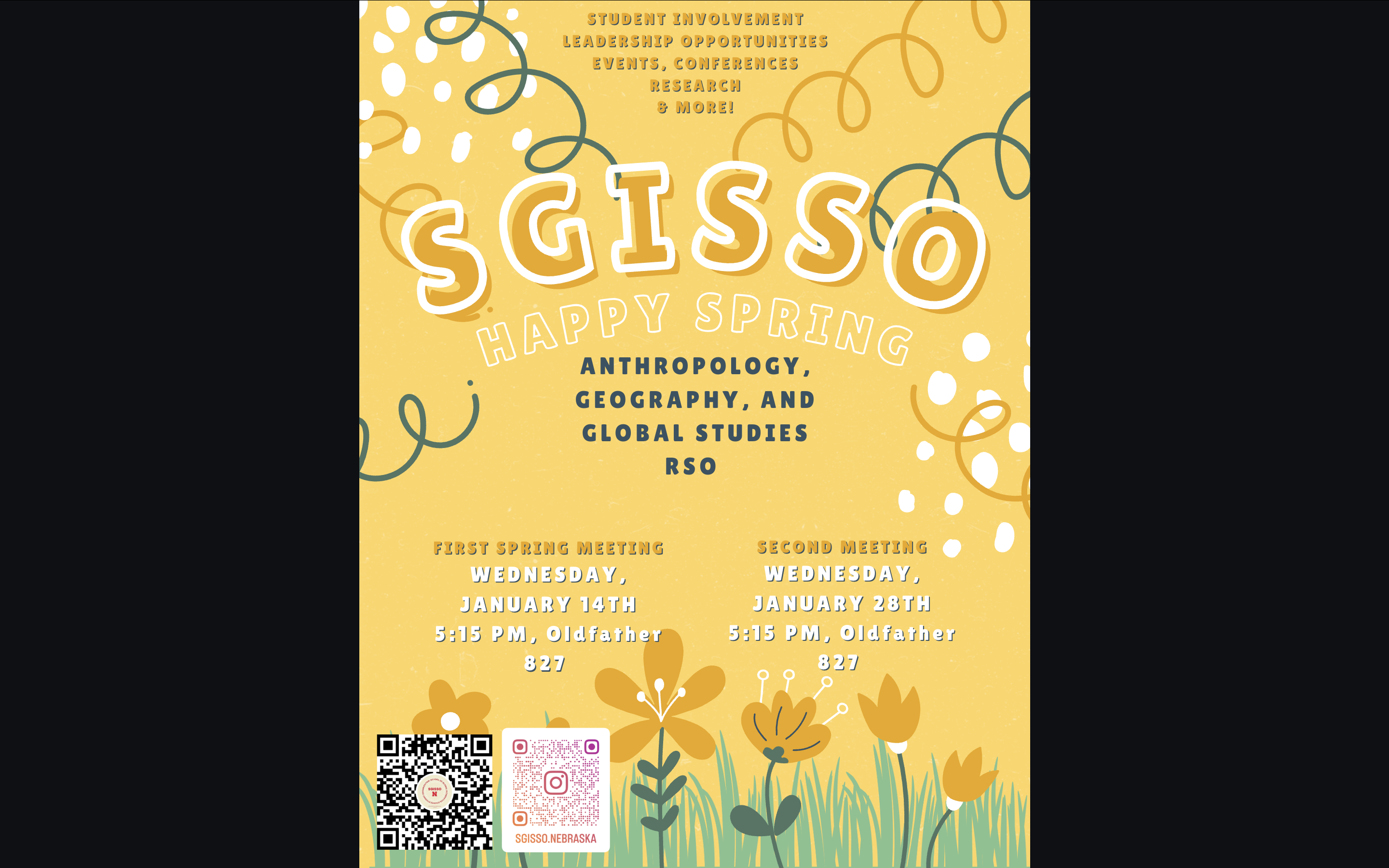 SGISSO welcomes students back to campus!