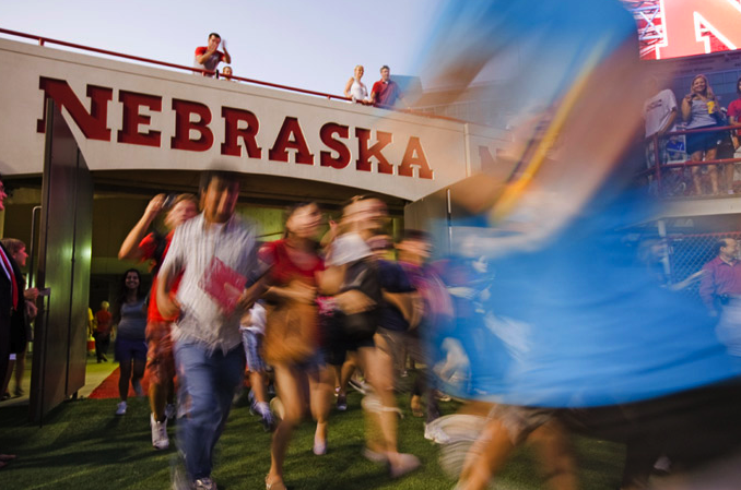 UNL's Big Red Welcome events include the Tunnel Walk for freshmen students on Aug. 17.