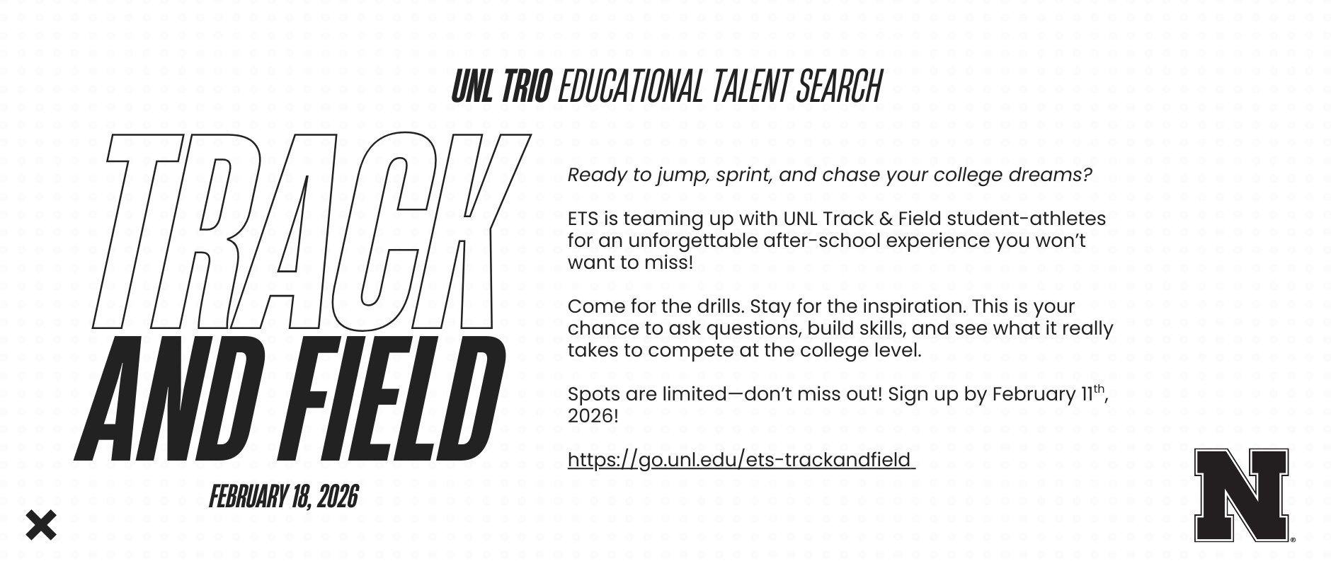 Middle School Track and Field Event!