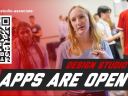 Design Studio applications are now open.