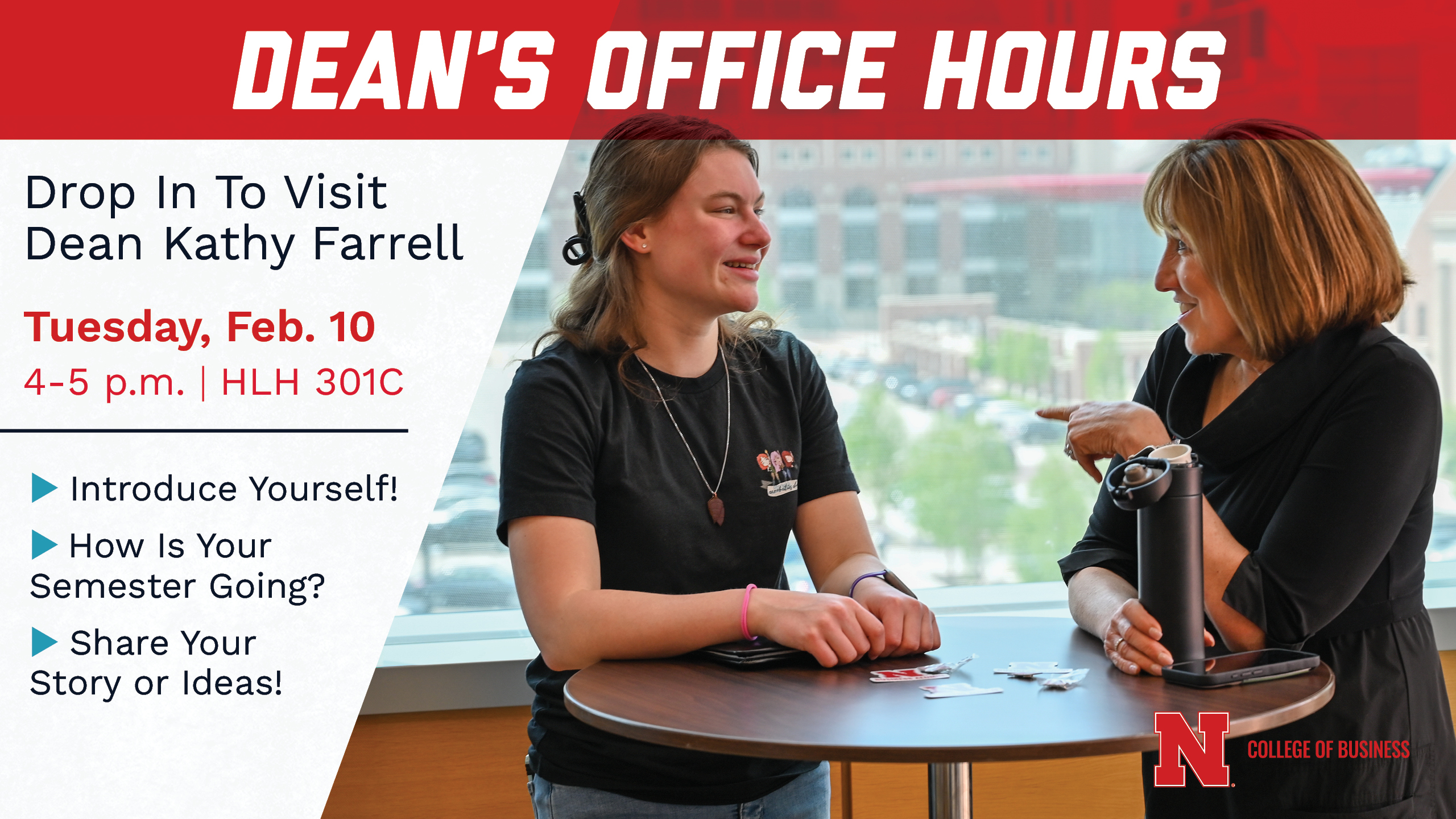 Dean's Office Hours