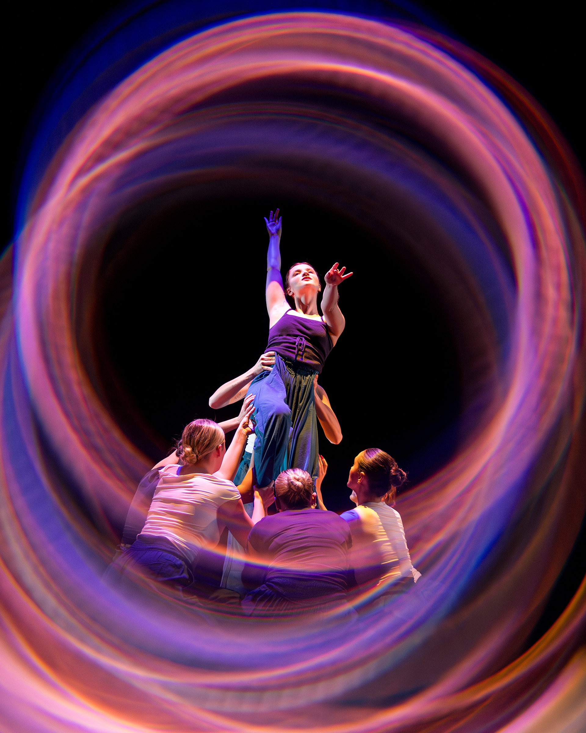The Glenn Korff School of Music's dance program presents their annual Evenings of Dance Feb. 12-15 in the Lied Center's Johnny Carson Theater. Photo by Jordan Opp, University Communication and Marketing.