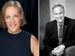 Clockwise from upper left: Dez Chavez, Samuel Landretti, Annie McClory, guest actor Kevin Paul Hofeditz and guest director Lori Adams.