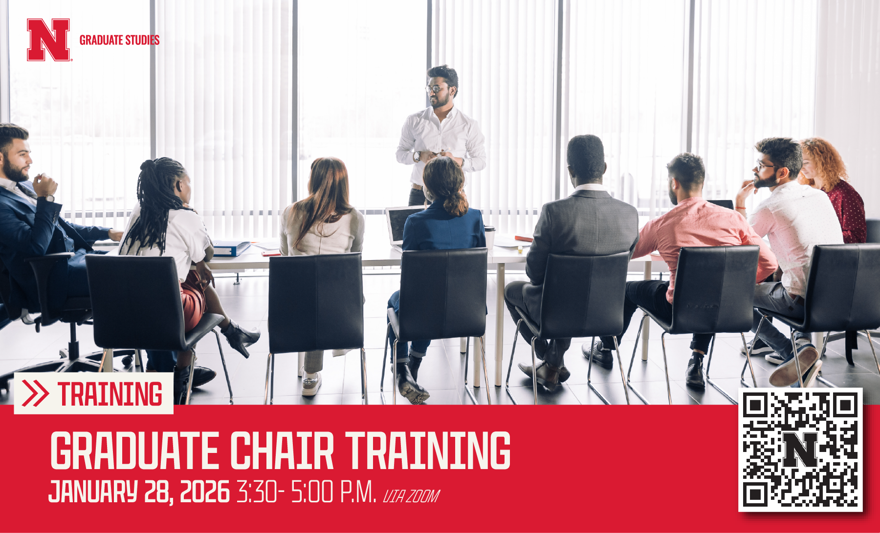 Graduate Chair Training TODAY at 3:30 PM