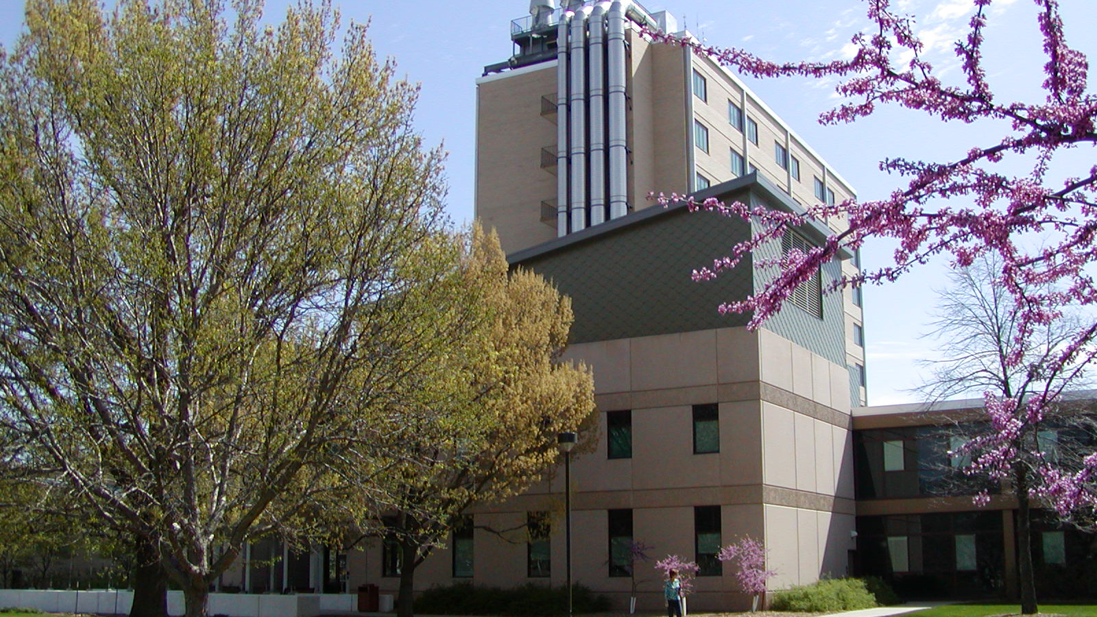 Hardin Hall in the Spring