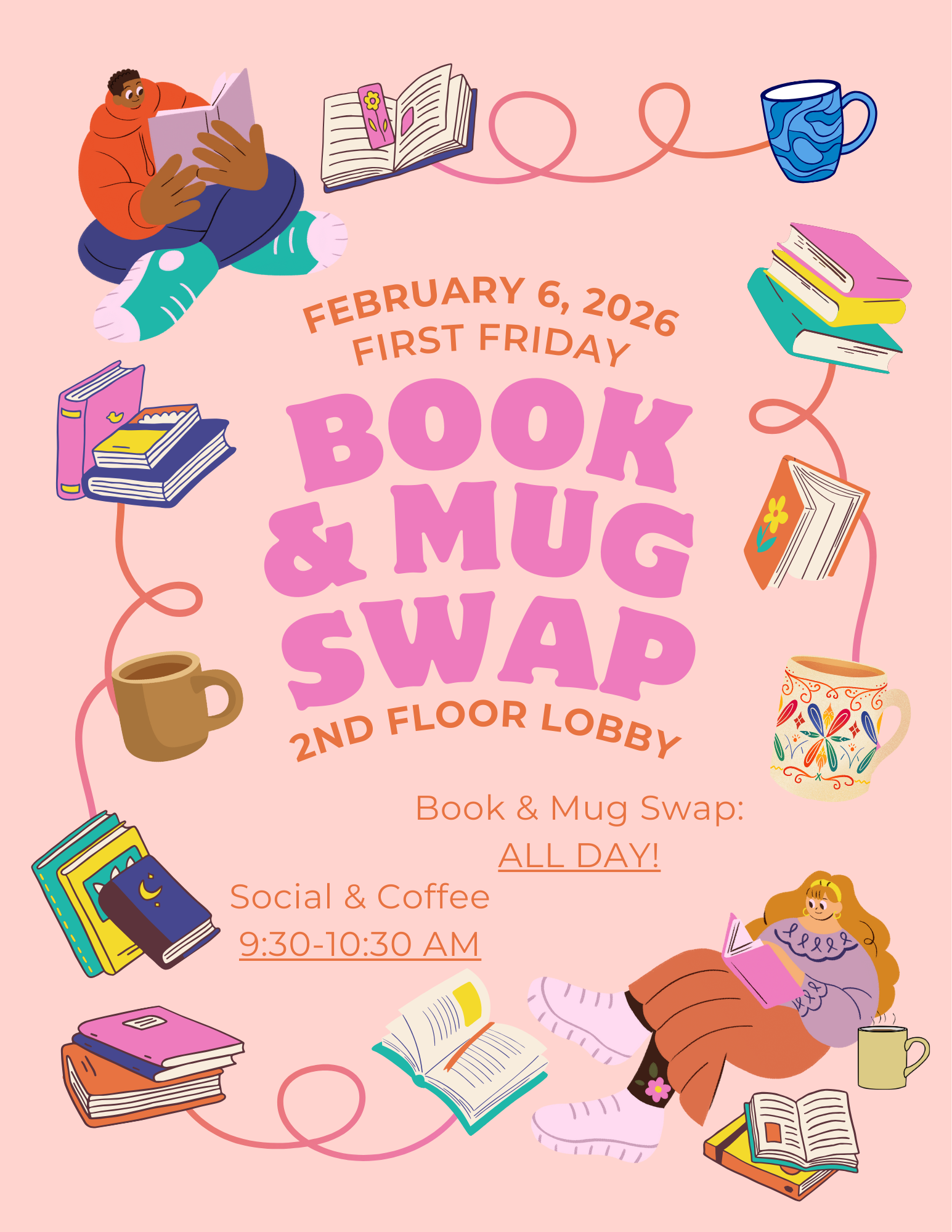 Mug & Book Swap