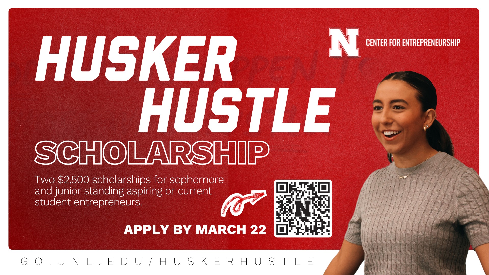 Husker Hustle Scholarship