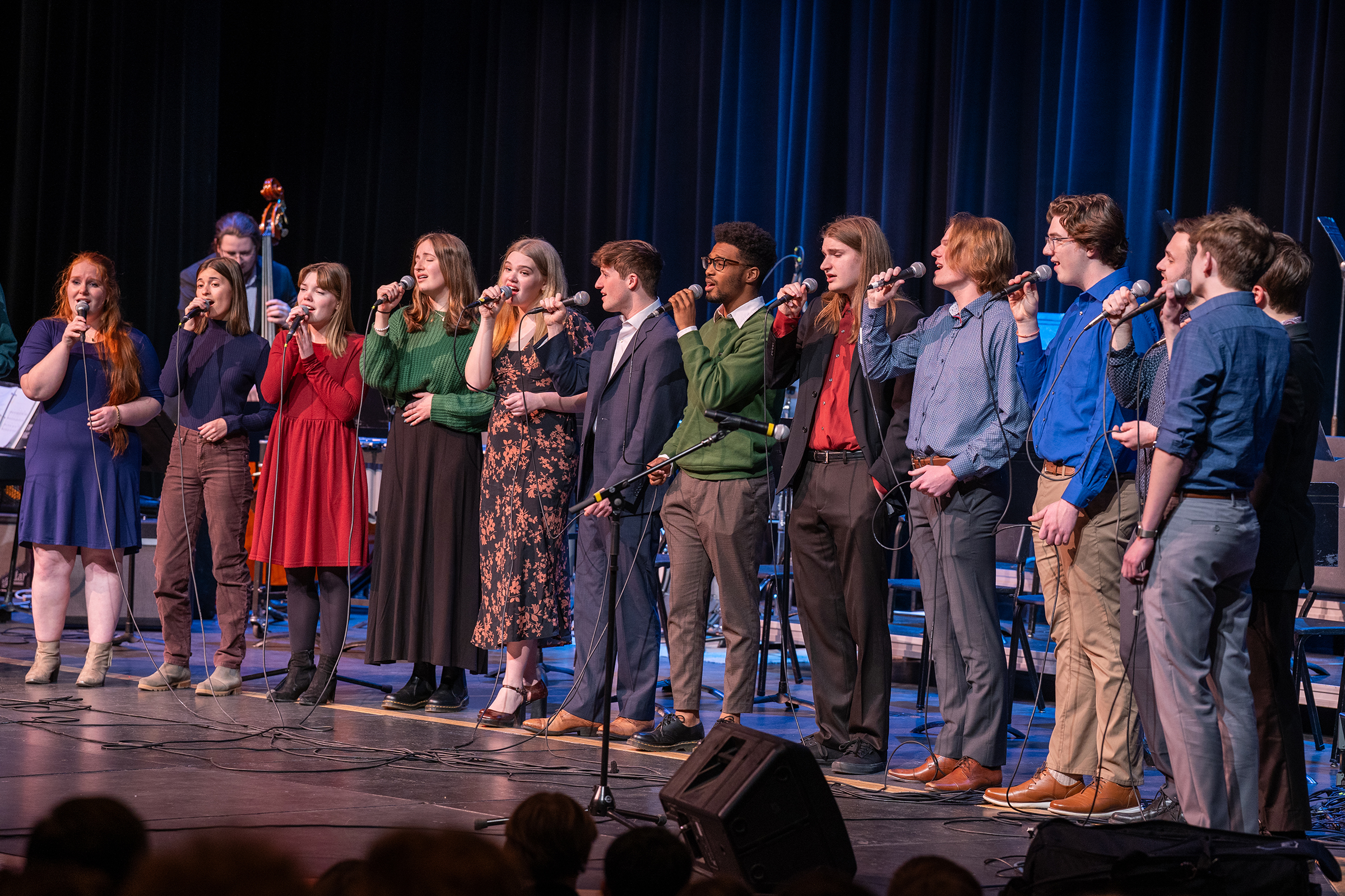 The UNL Jazz Singers and Jazz Orchestra will perform on Wednesday, March 4 at 7:30 p.m. in Kimball Recital Hall. File photo.