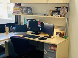 Rachelle Webster's advising office in 111 Manter Hall.