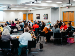 university staff participating in a professional development session.
