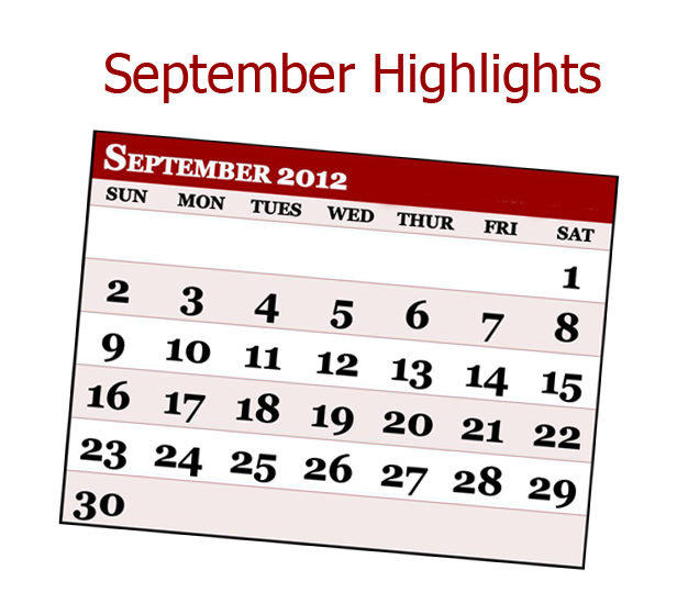 September highlights
