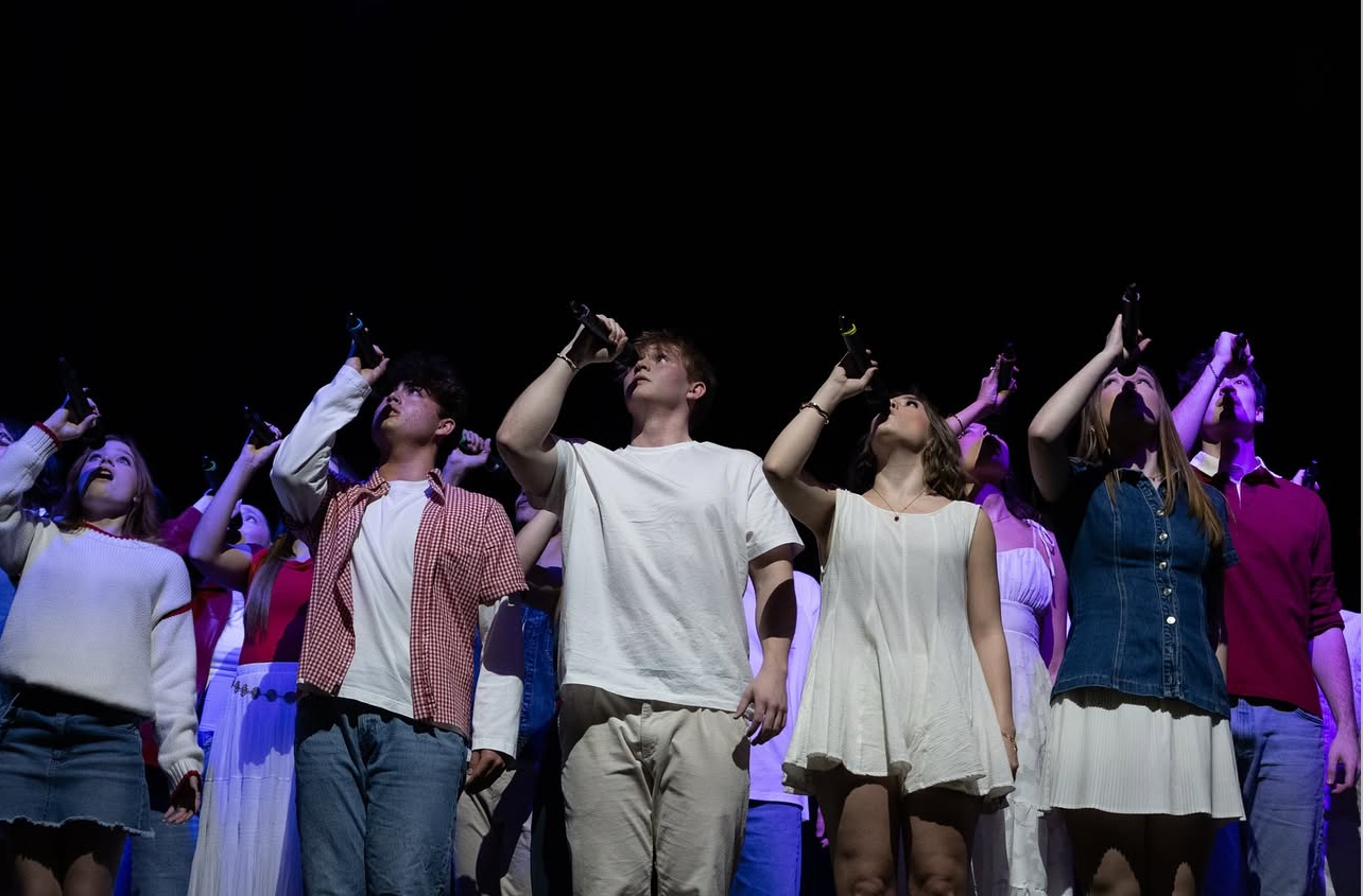 Pitch Please performing at ICCA in 2025.