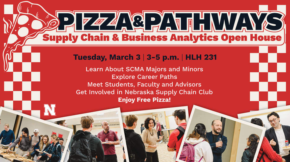 Pizza and Pathways | Tuesday, March 3, from 3-5 p.m. in HLH 231